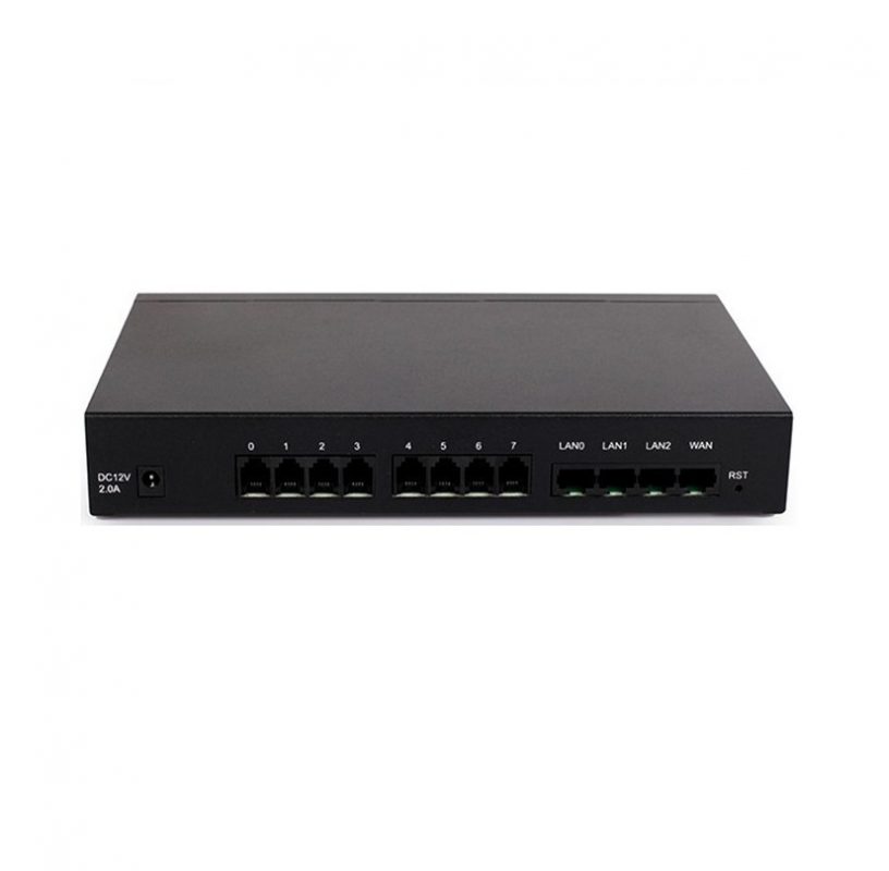 Thiết Bị Gateway 4FXO 4FXS Synway SMG1008-4O4S - Giải Pháp VOIP