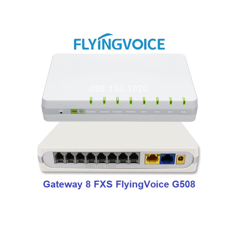 bộ ATA 8 FXS Flyingvoice G508
