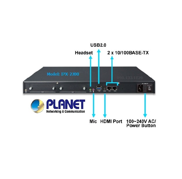 Tổng đài Planet IPX-2200